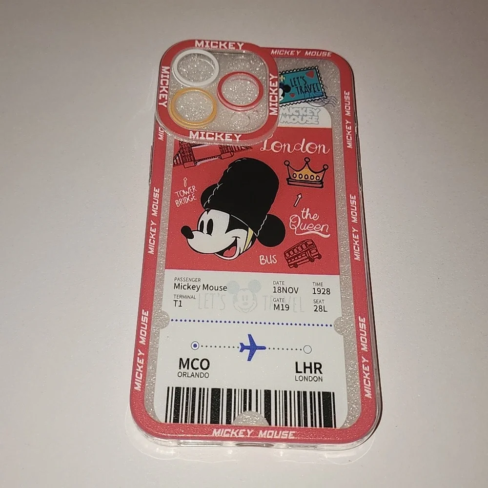 Brand new Apple IPhone 15 Pro Max Disney Mickey Mouse Silicone Phone case